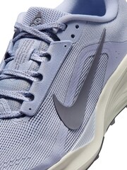 Nike Grey Pegasus Road Running Trainers - Image 7 of 10
