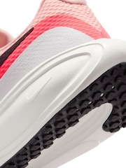 Nike Coral Pink Revolution 8 Road Running Trainers - Image 7 of 8