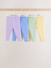 Multi Baby Leggings 4 Pack (0mths-2yrs) - Image 1 of 10