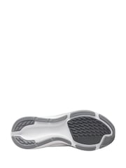 Nike White/Silver Pegasus 42 Road Running Trainers - Image 6 of 6