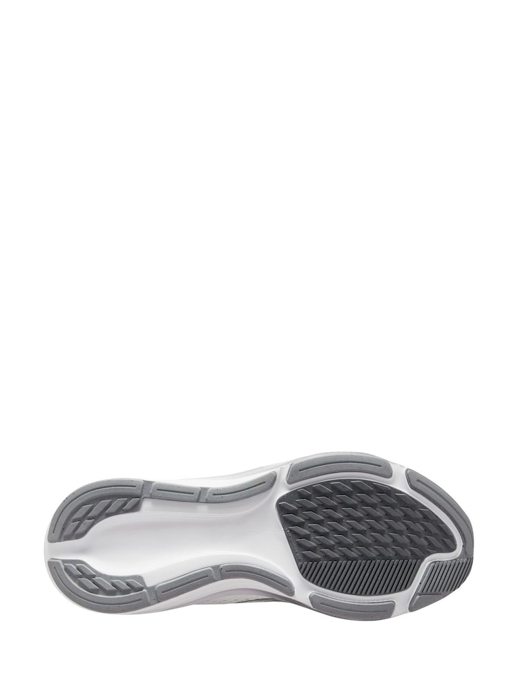 Nike White/Silver Pegasus 42 Road Running Trainers - Image 6 of 6