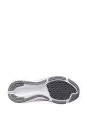 Nike White/Silver Pegasus 42 Road Running Trainers - Image 7 of 7