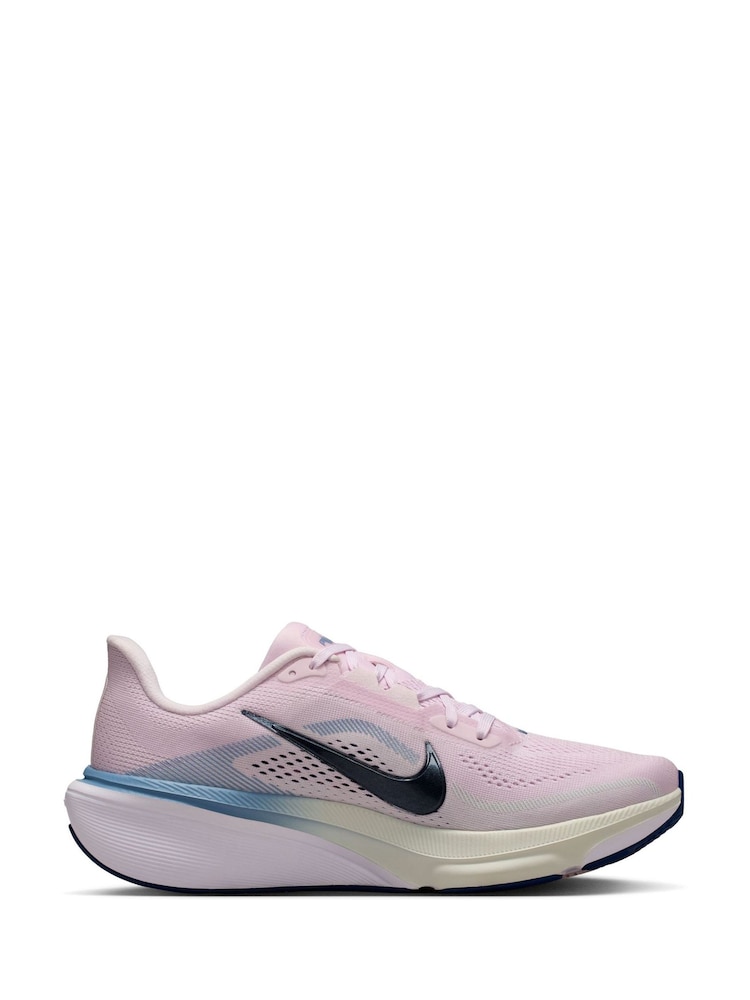 Nike Bleached Lilac Pegasus 42 Road Running Trainers - Image 1 of 9