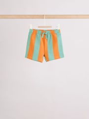 Green/Yellow Safari Animal - Tops and Shorts Baby Set 6 Piece (0mths-3yrs) - Imaginea 10 din 13