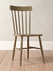 Cotswold Company Smoked Elkstone Oak Spindleback Chair - Image 1 of 5