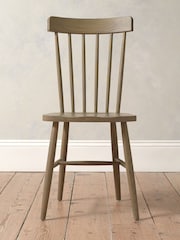 Cotswold Company Smoked Elkstone Oak Spindleback Chair - Image 2 of 5