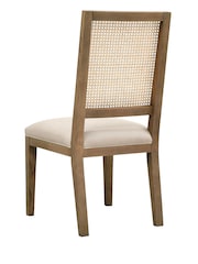 Cotswold Company Smoked Elkstone Oak Rattan Back Chair - Image 2 of 4