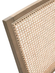 Cotswold Company Smoked Elkstone Oak Rattan Back Chair - Image 3 of 4