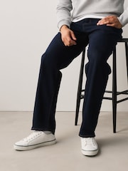 White Canvas Stripe Smart Casual Trainers - Image 1 of 2