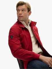 Superdry Red Classic Harrington Jacket - Image 2 of 4
