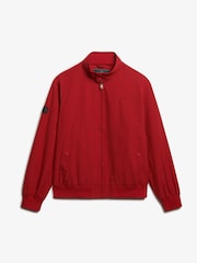 Superdry Red Classic Harrington Jacket - Image 3 of 4