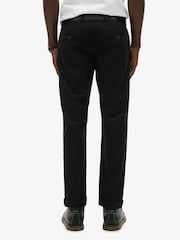 Superdry Black Premium Regular Chinos Trousers - Image 6 of 8