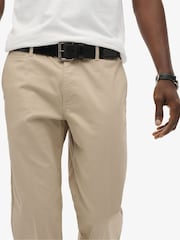 Superdry Brown Premium Regular Chinos Trousers - Image 6 of 8