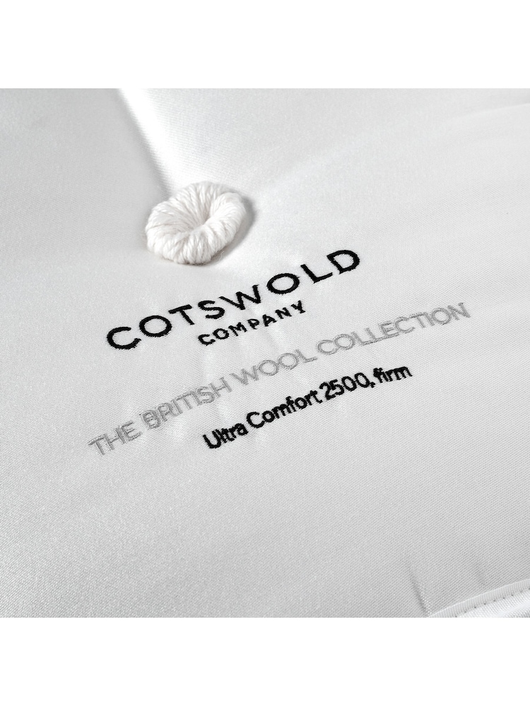 Cotswold Company The British Wool Collection Ultra Comfort Pillow Firm Mattress - Image 3 of 3