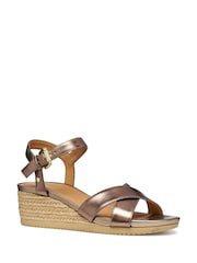 Geox Cream Donna Cord Sandals - Image 2 of 5