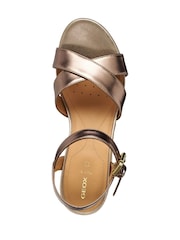 Geox Cream Donna Cord Sandals - Image 4 of 5