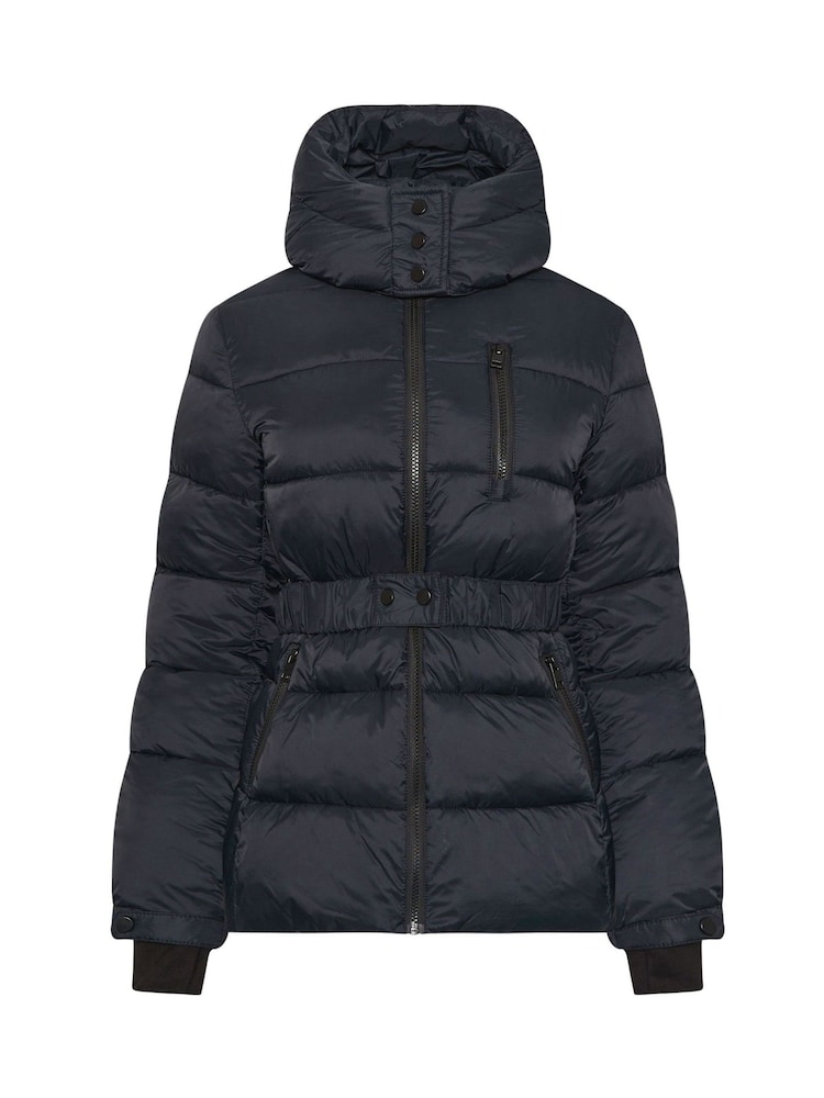 PixieGirl Petite Black Short Padded Ski Jacket - Image 5 of 5