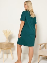 Yours Curve Shine Bright Sleeptee Nightdress - Imagen 3 de 6