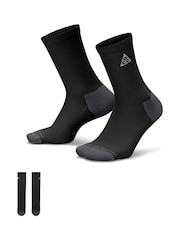 Nike Black Elevated Crew Socks 1 Piece - Image 1 of 4