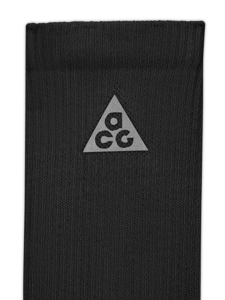 Nike Black Elevated Crew Socks 1 Piece - Image 4 of 4