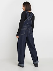 PixieGirl Petite Blue Straight Leg Dungarees - Image 3 of 4