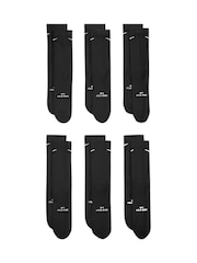 Negro - Pack de 6 calcetines de caña media Nike Everyday de Nike - Imagen 3 de 4
