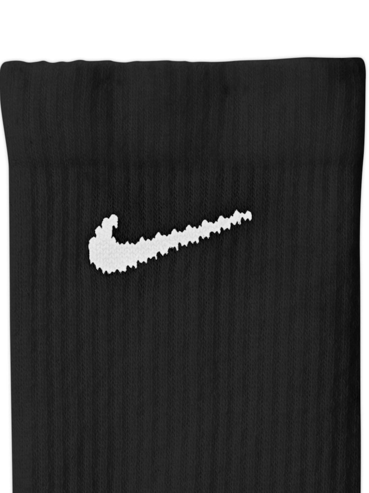 Negro - Pack de 6 calcetines de caña media Nike Everyday de Nike - Imagen 4 de 4