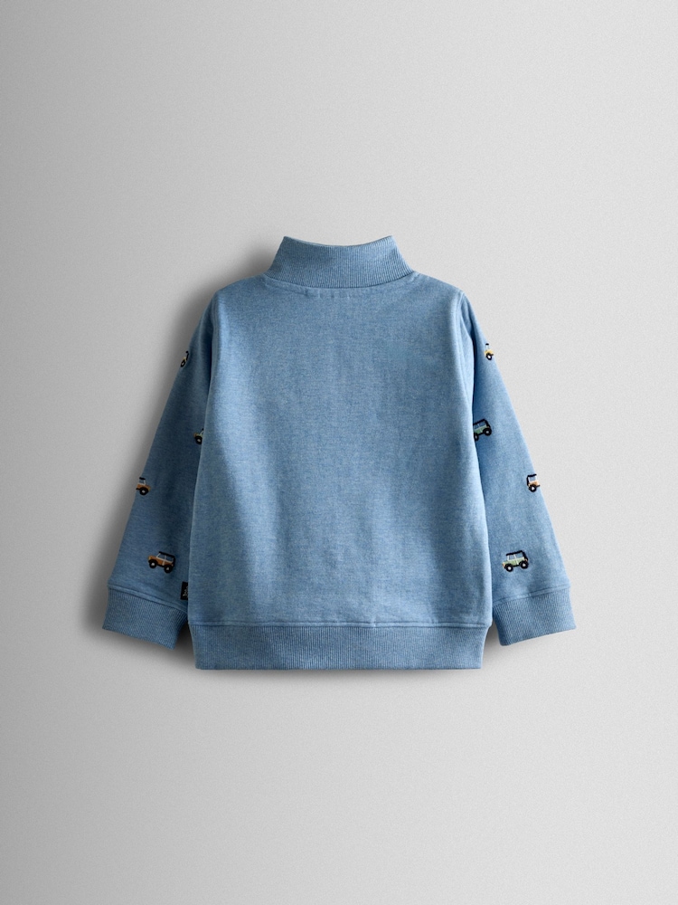 JoJo Maman Bébé Safari Scene Reversible Hoodie - תמונה 2 מתוך 4 JoJo Maman Bébé Safari Scene Reversible Hoodie - תמונה 2 מתוך 4