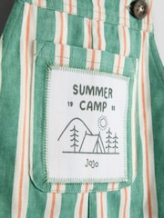 JoJo Maman Bébé Green Dungarees - Image 4 of 4