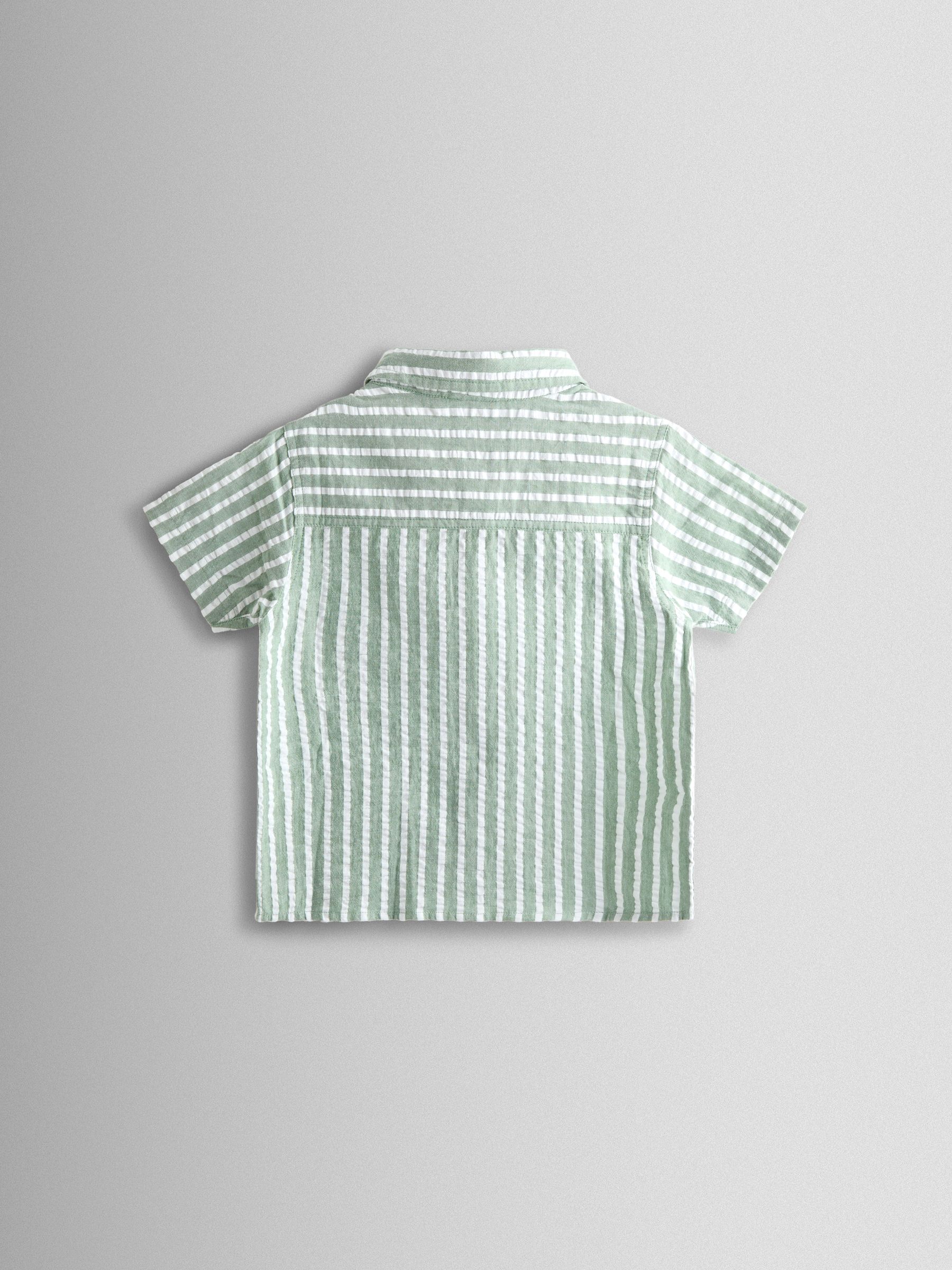 Buy JoJo Maman Bébé Green Striped Shirt from Next USA