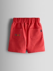 JoJo Maman Bébé Coral Crocodile 2-Pack Appliqué & Plain Shorts - Image 4 of 8