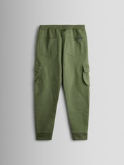 JoJo Maman Bébé Safari Appliqué Badge Cargo Joggers - Imaginea 2 din 3