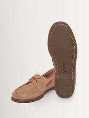 G.H.Bass Earth Suede Jetty II Boater 2-Eye Shoes - Image 4 of 6