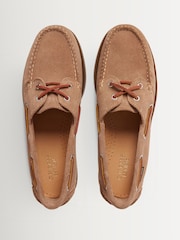G.H.Bass Earth Suede Jetty II Boater 2-Eye Shoes - Image 5 of 6