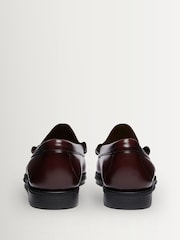 G.H.Bass Wine Leather Weejun II Larson Moc Penny Shoes - Image 3 of 6