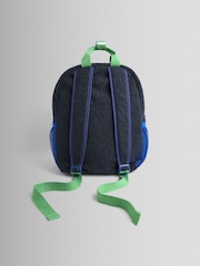JoJo Maman Bébé Personalised Borg Colour Block Medium Backpack - Image 3 of 7