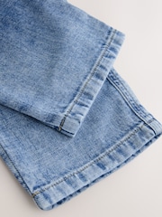 Light Blue Denim Loose Fit Super Wide Fit Authentic Jeans (3-16yrs) - Image 4 of 4