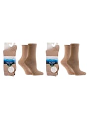 Glenmuir Natural Heavy Thermal Boot Socks 3 Pack - Image 3 of 7
