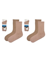 Glenmuir Natural Heavy Thermal Boot Socks 3 Pack - Image 5 of 7