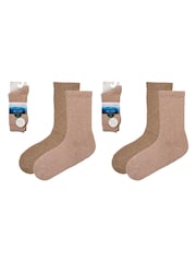 Glenmuir Natural Heavy Thermal Boot Socks 3 Pack - Image 6 of 7
