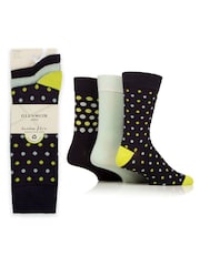 Glenmuir Blue Multi Sport Crew Socks 3 pack - Image 4 of 9