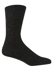 Glenmuir Black Super Soft Leisure Socks 3 pack - Image 2 of 5