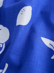 Cobalt Blue Angel Sleeve Dress (3-16yrs) - Image 9 of 9