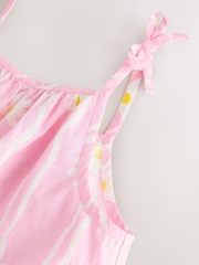 Pink Floral Angel Sleeve Dress (3-16yrs) - Image 6 of 7