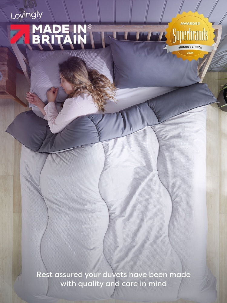 Slumberdown Coverless Comfort Embossed Waffle Duvet - Image 10 of 10