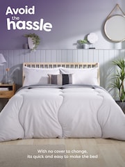 Slumberdown Coverless Comfort Embossed Waffle Duvet - Image 2 of 10