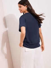 Friends Like These Navy Graphic T-Shirt - Image 4 of 4