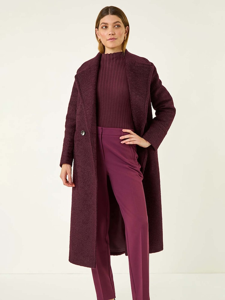 Roman Red Straight Leg Stretch Trousers - Image 2 of 5 Roman Red Straight Leg Stretch Trousers - Image 2 of 5