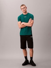 Calvin Klein Green Breathable Quick-Dry Gym T-Shirt - Image 2 of 6