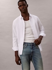 Calvin Klein Blue Slim Fit Jeans - Image 5 of 6